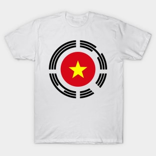 Korean Vietnamese Multinational Patriot Flag Series T-Shirt